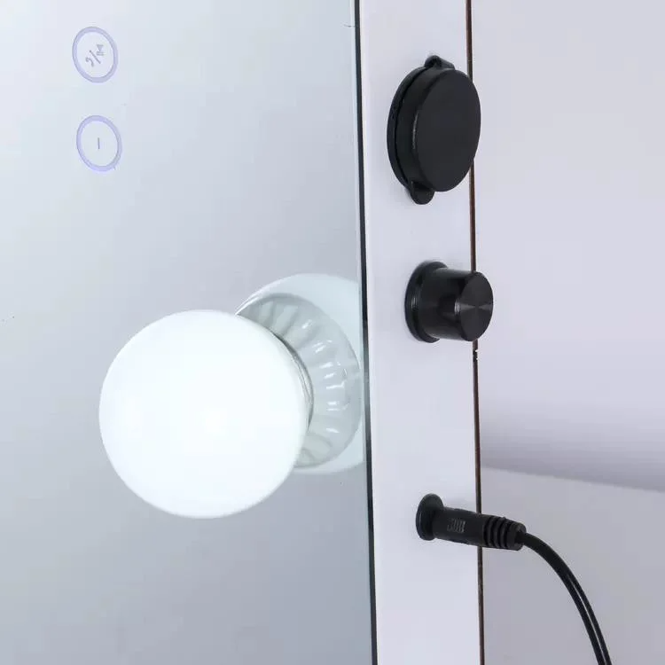 Bluetooth reproduktor Salon Hollywood celotelové LED osvetlenie Vanity Mirror