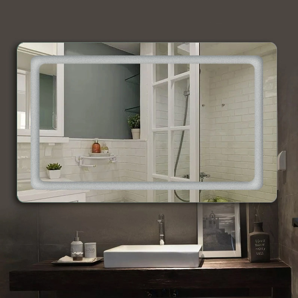 Domáca dekorácia Nástenné zrkadlo Zrkadlo do kúpeľne Zrkadlo na líčenie Bluetooth Zrkadlo na líčenie LED Smart Mirror Salon Nábytok
