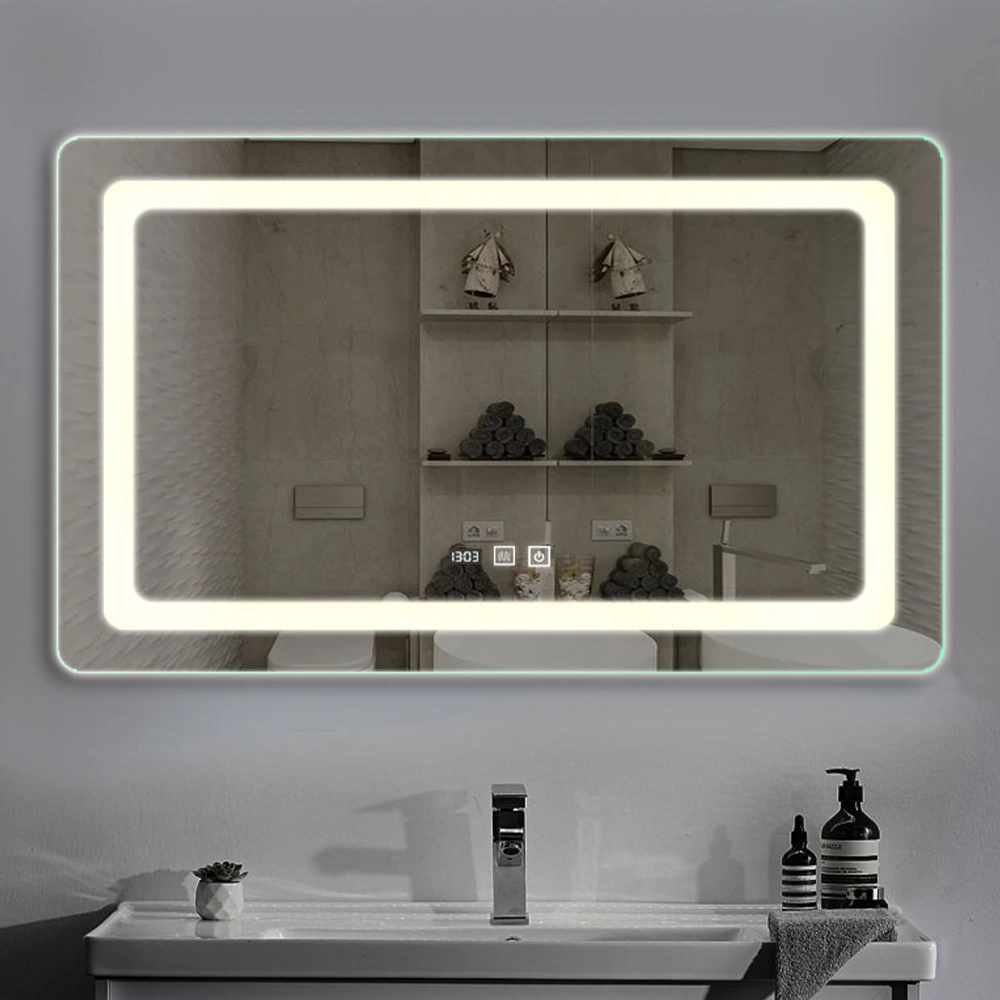 Domáca dekorácia Nástenné zrkadlo Zrkadlo do kúpeľne Zrkadlo na líčenie Bluetooth Zrkadlo na líčenie LED Smart Mirror Salon Nábytok