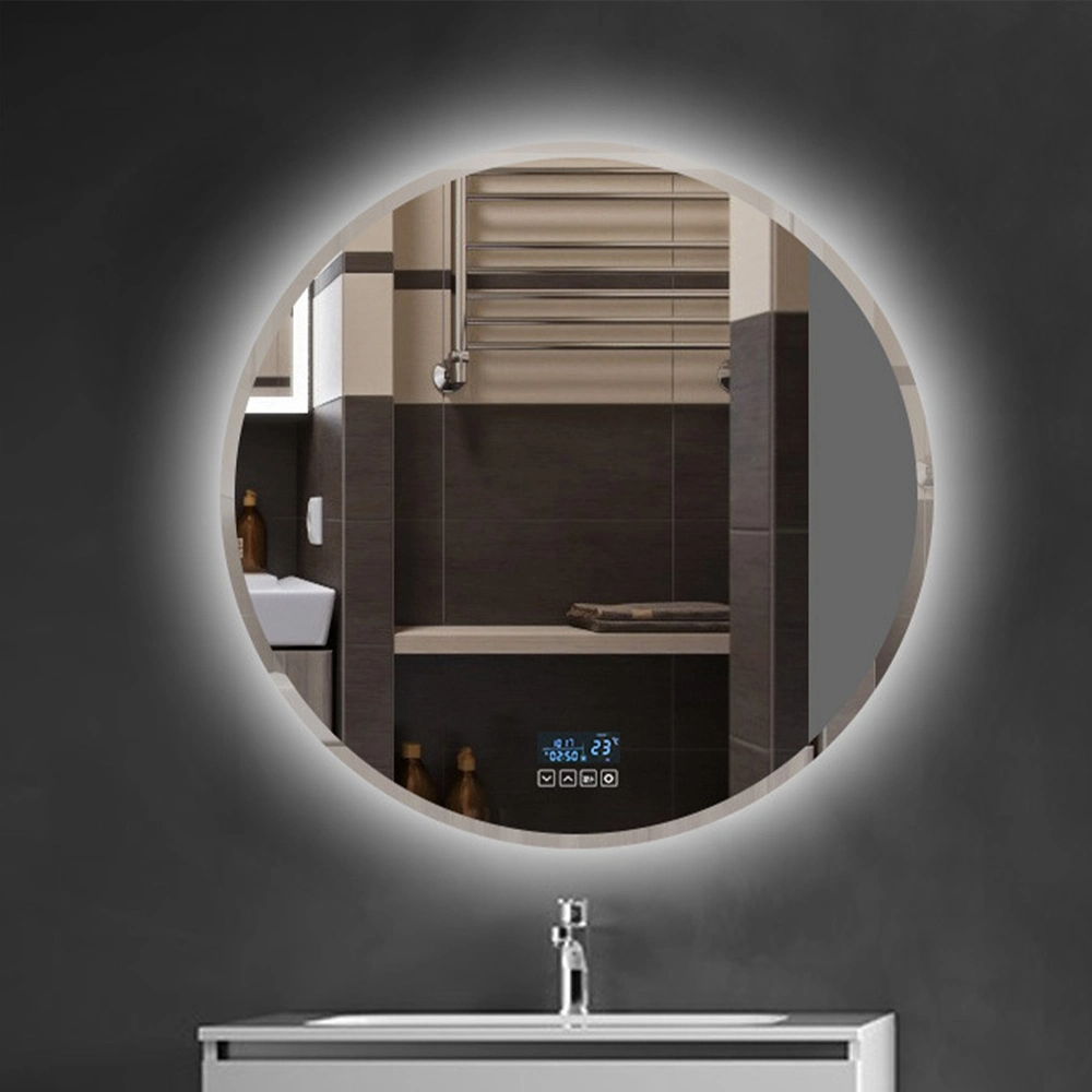 Reťazové zrkadlo Celodĺžkové závesné nástenné Art Decor Rámované LED zrkadlá