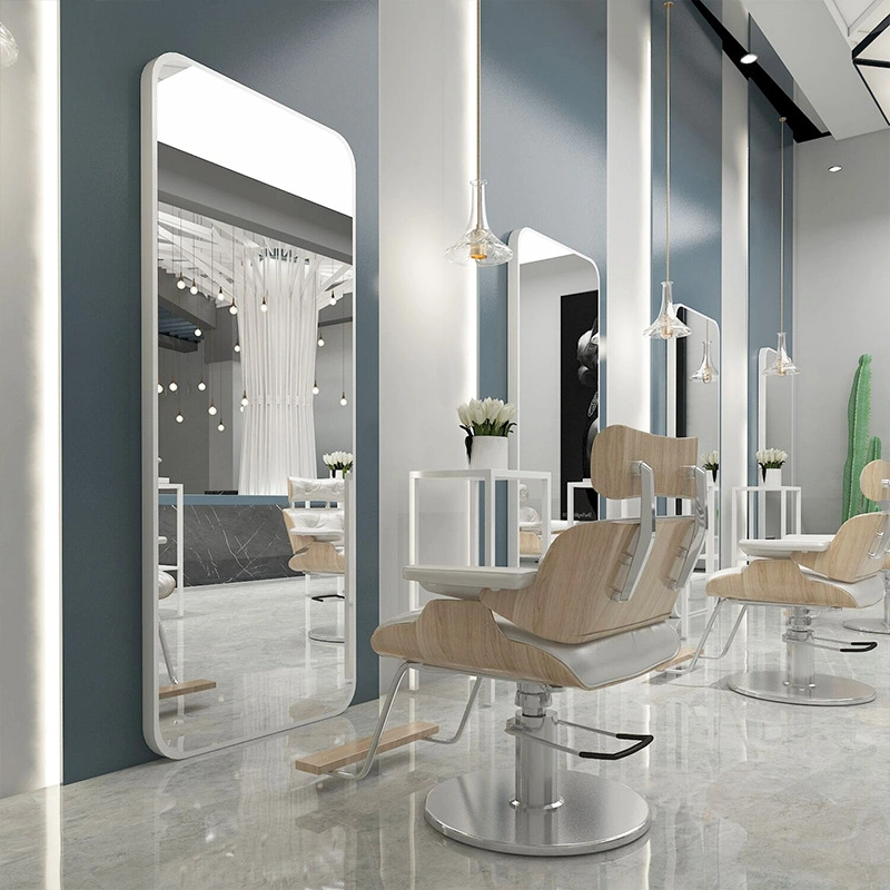 Veľké LED podsvietené Salónne zrkadlo Oversize Toaletné zrkadlo Beauty Barber LED podsvietené zrkadlo
