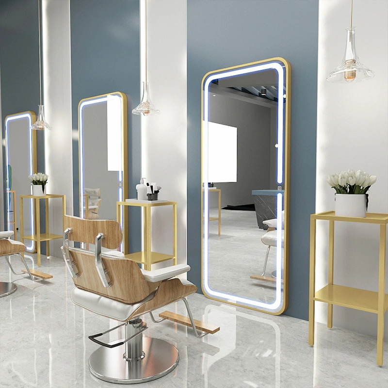 Veľké LED podsvietené Salónne zrkadlo Oversize Toaletné zrkadlo Beauty Barber LED podsvietené zrkadlo